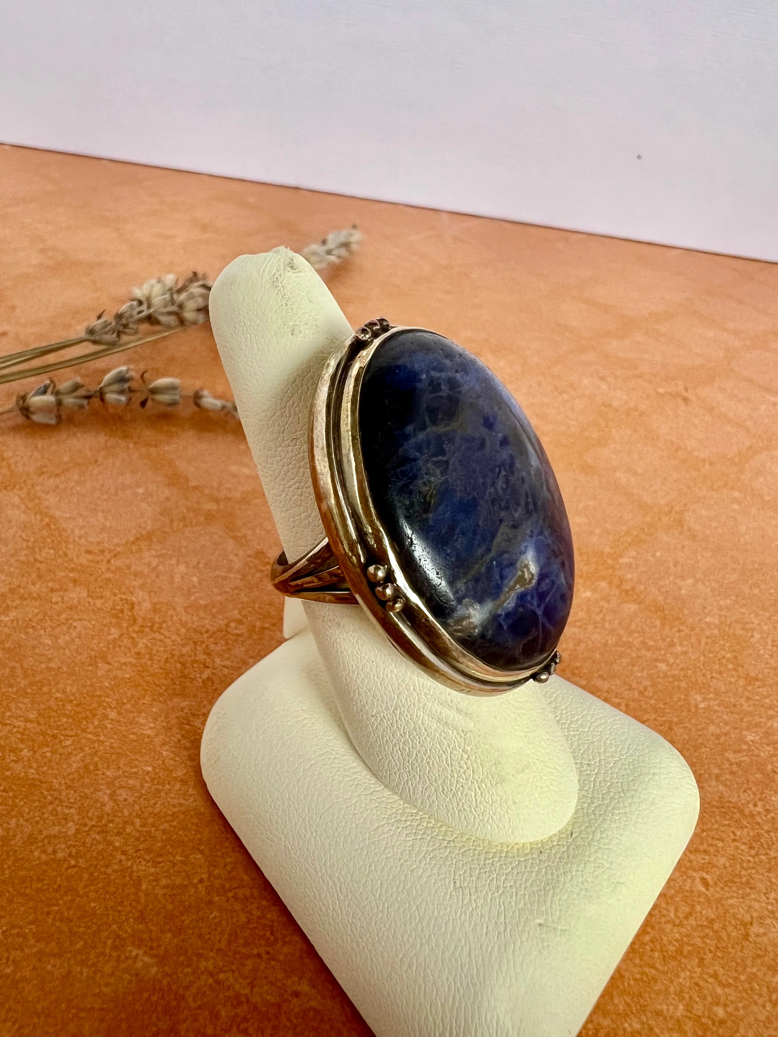 Purple Sodalite Ring | Size 8