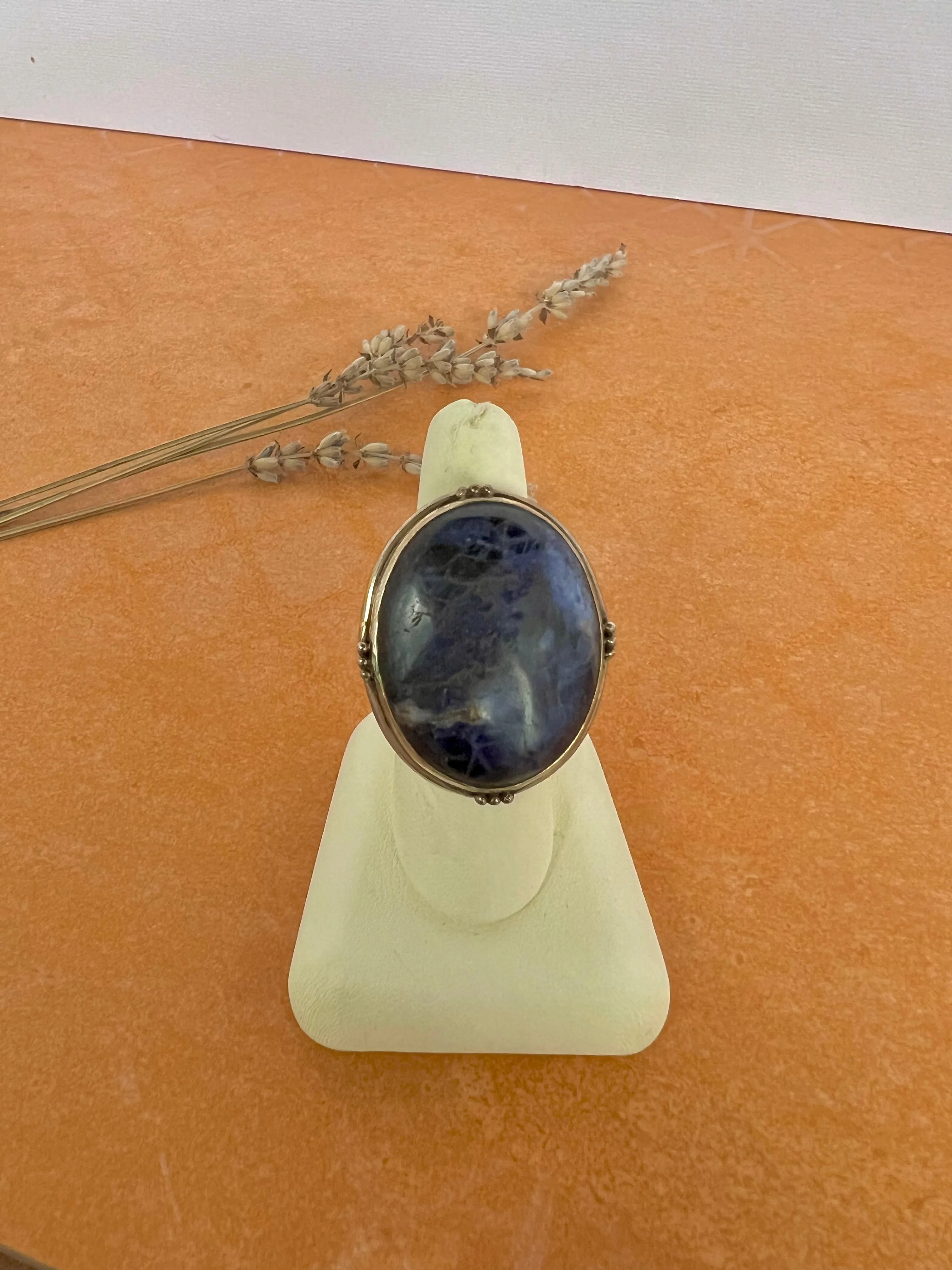 Purple Sodalite Ring | Size 8