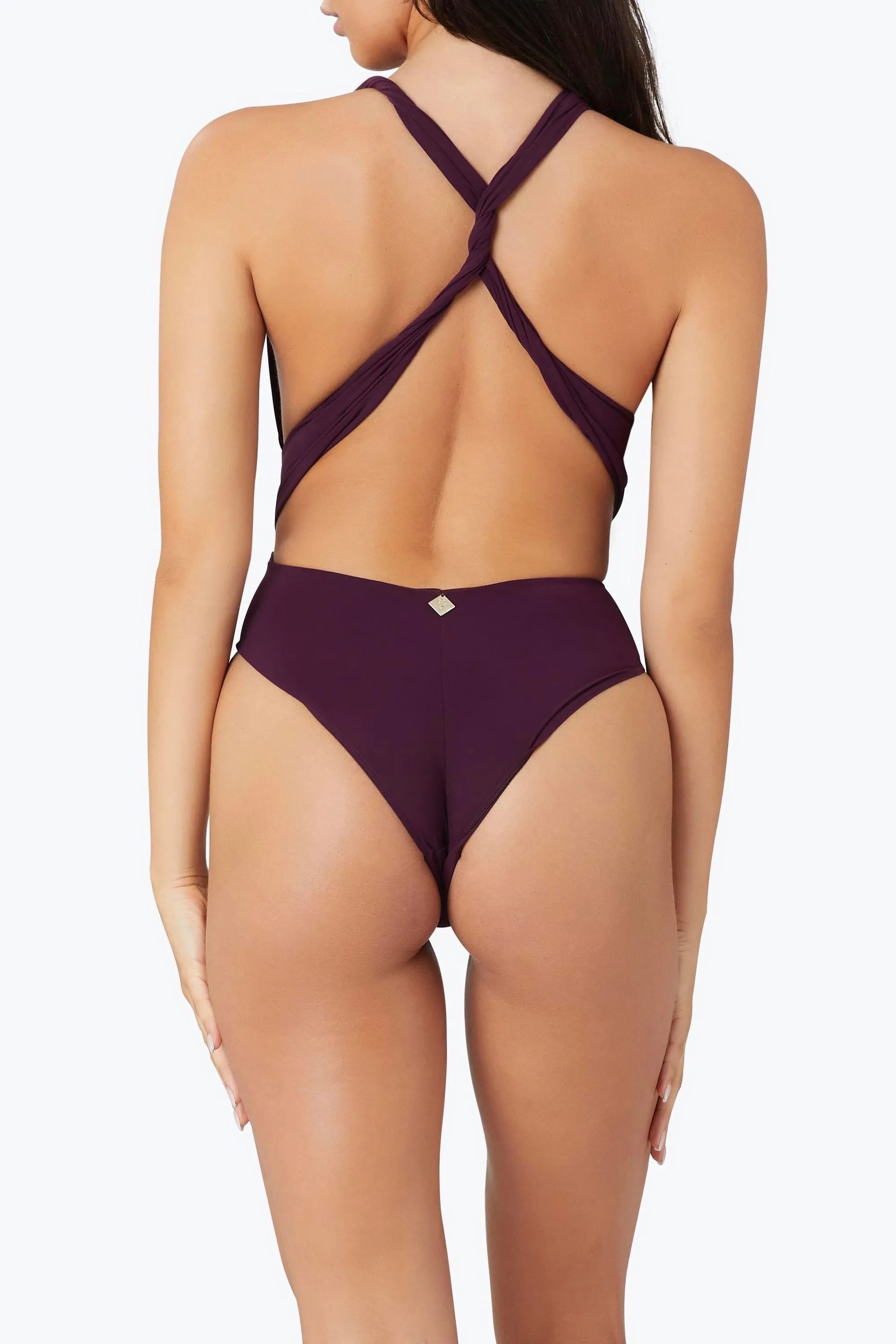 Rachel One Piece Bordeaux