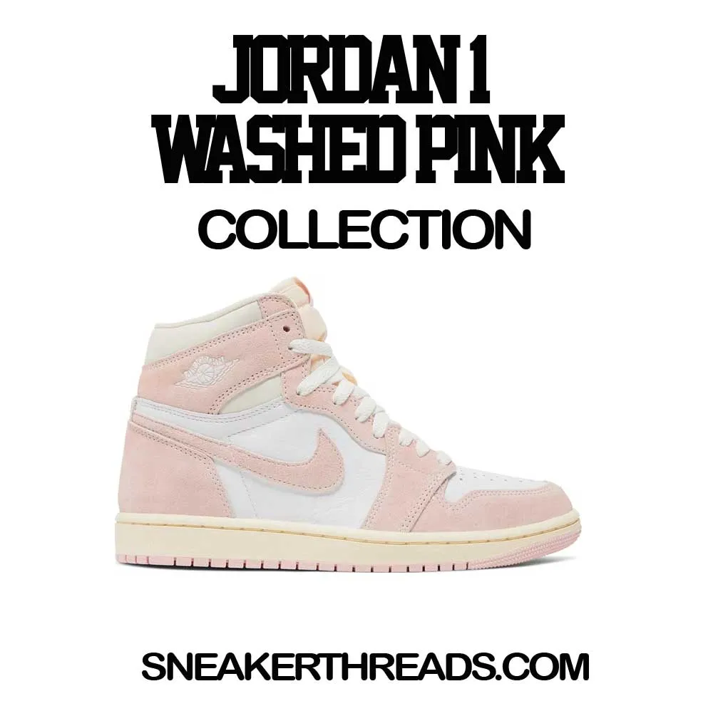 Retro 1 Washed Pink Shirt - Ballin Bear - Natural