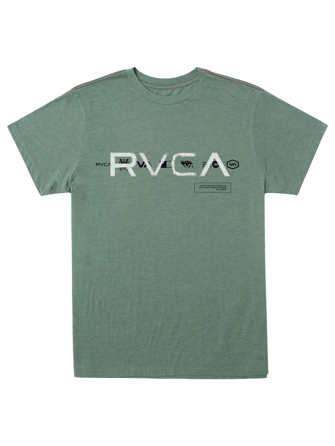 RVCA Men's Big All Brand T-Shirt