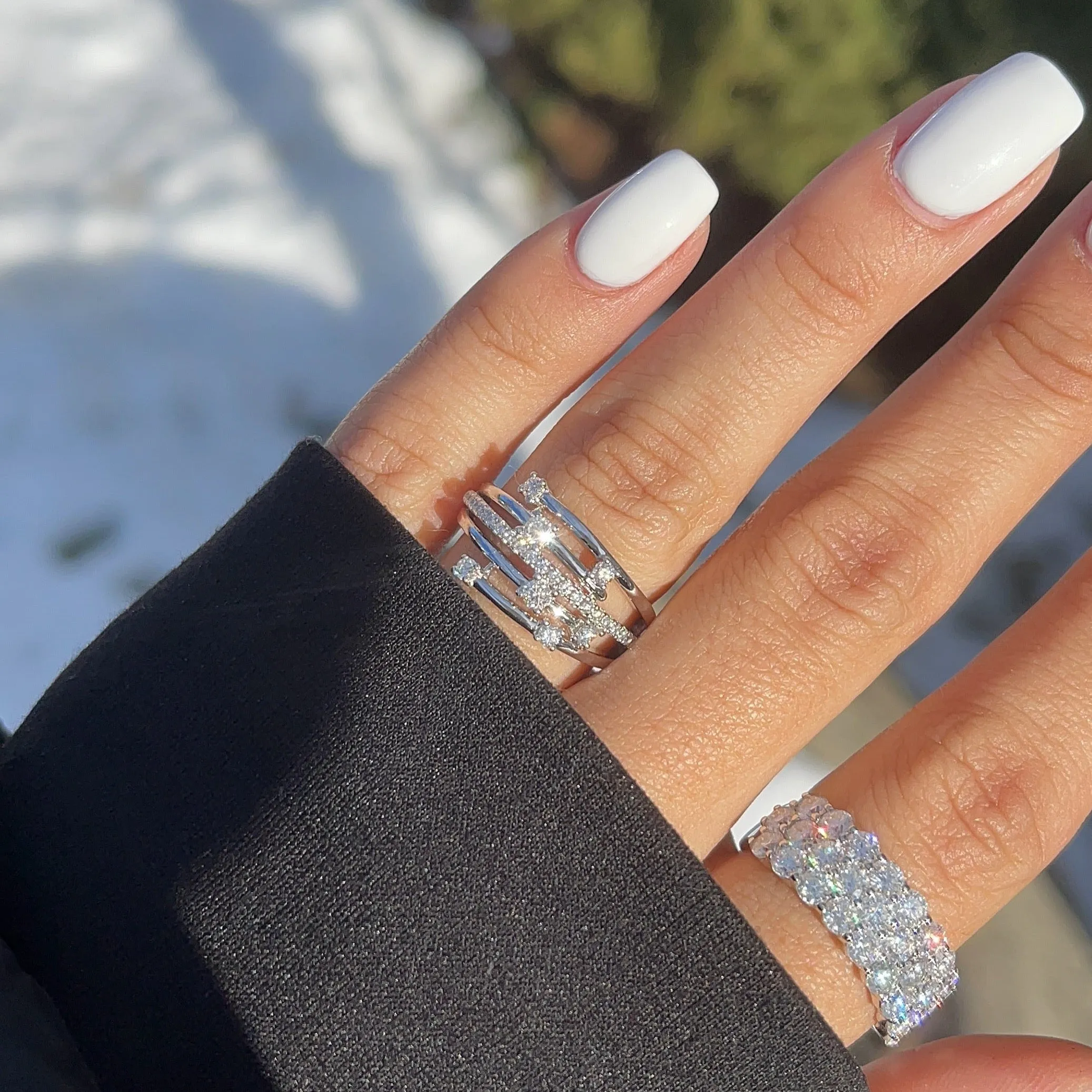 SAMANTHA MOISSANITE RING