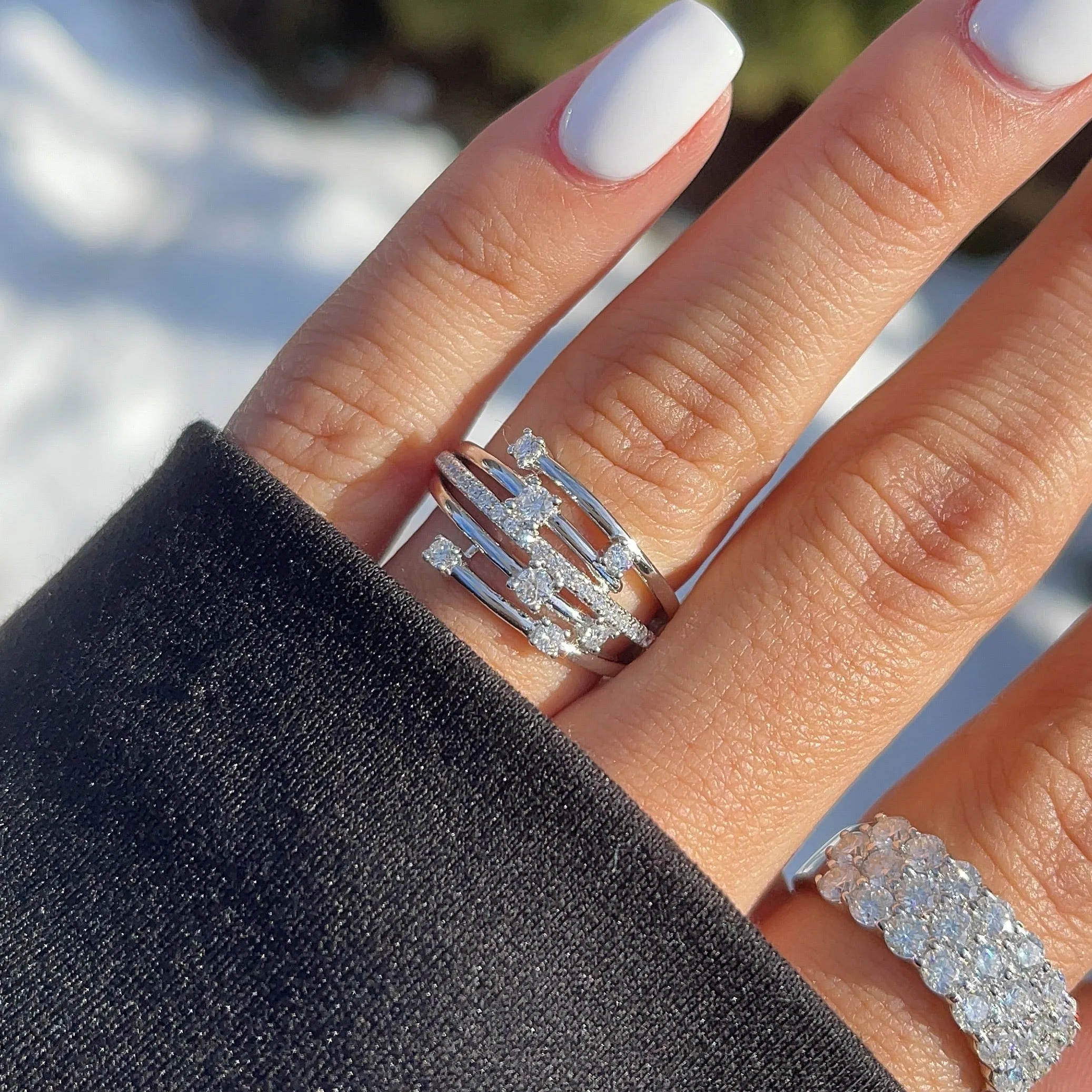 SAMANTHA MOISSANITE RING