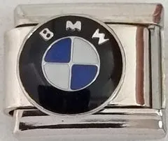 Stainless Steel BMW Nomination Style Link Charm