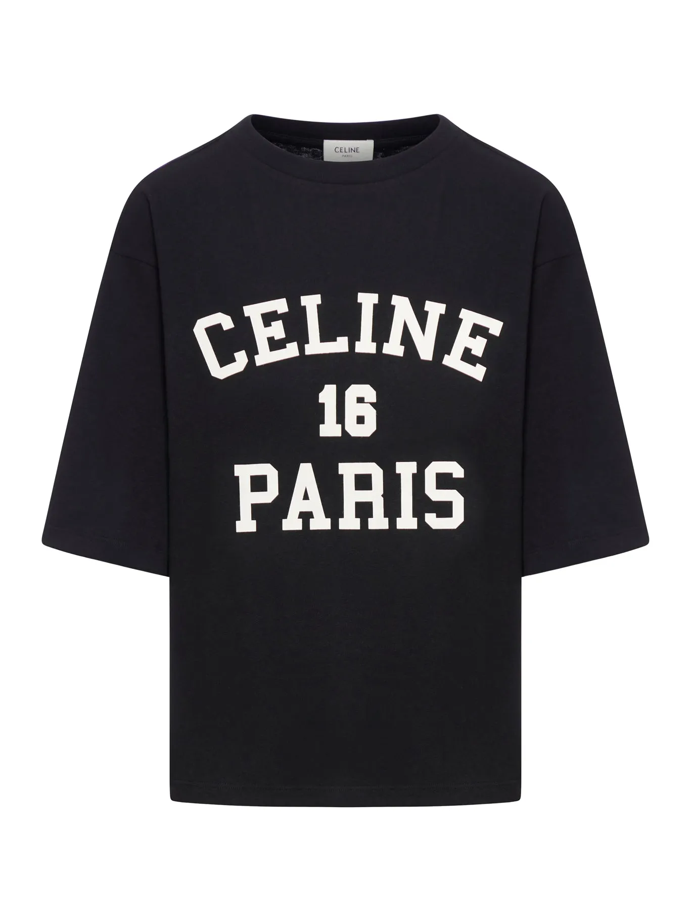 T-SHIRT CROPPED CELINE PARIS