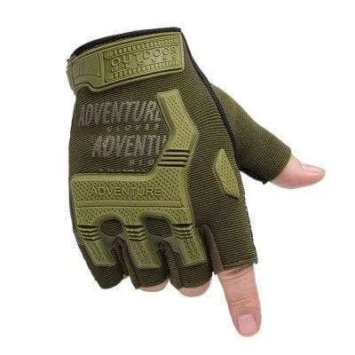 Tactical Gloves Camouflage Military Mittens For Fitness Gym Male Antiskid Motocycle Men Women Moto Half Finger Gloves