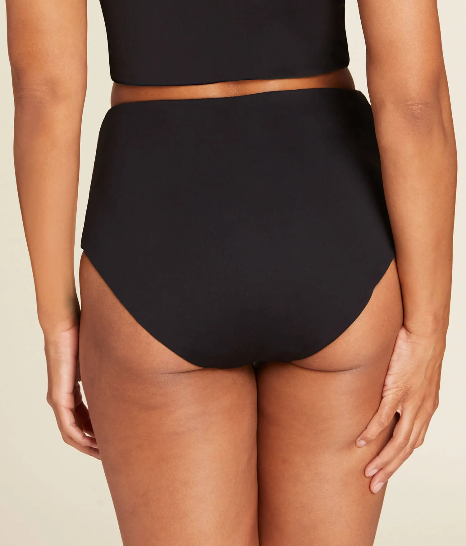 The Snap - Bikini - Bottom  - Flat - Black