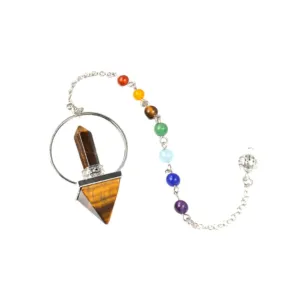 Tigers Eye Pendulum Bracelet