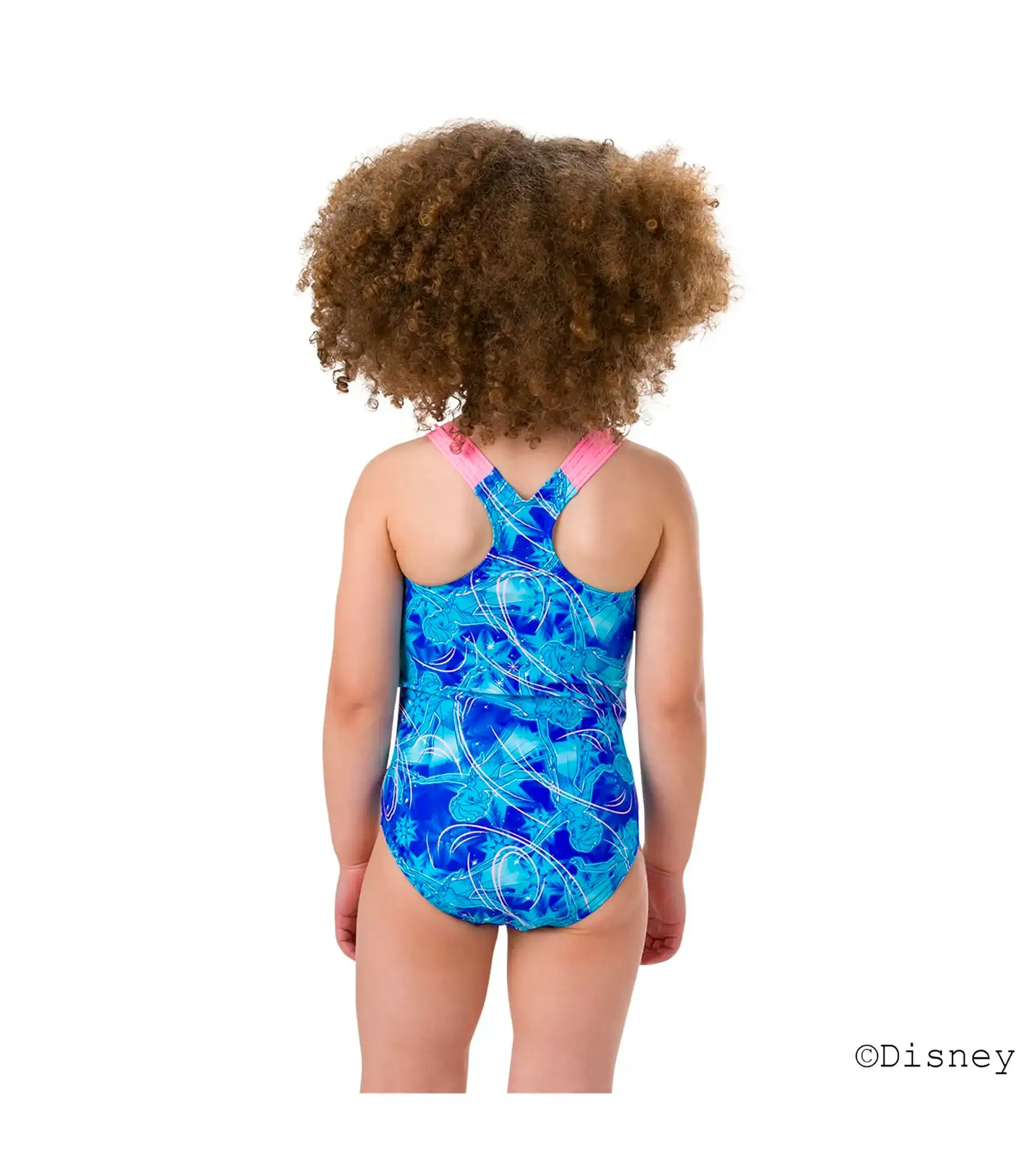 Tots Disney Frozen Allover One Piece Suit - Blue