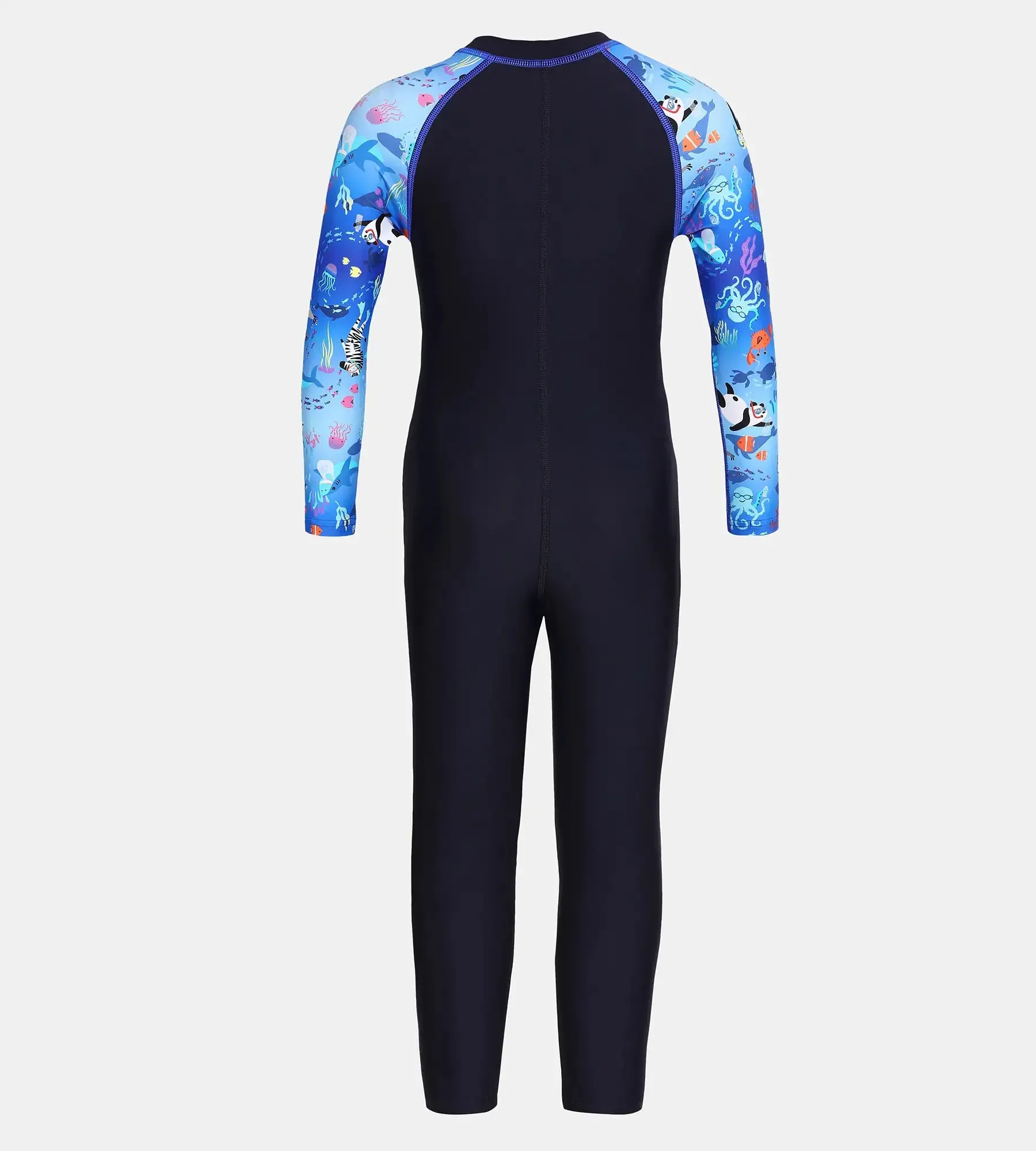 Tots Unisex All In one Full Body Suit - True Navy & Coral