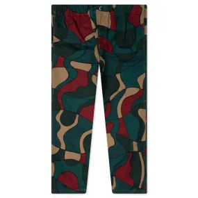 Trees in Wind Relaxed Pants - Camo Green