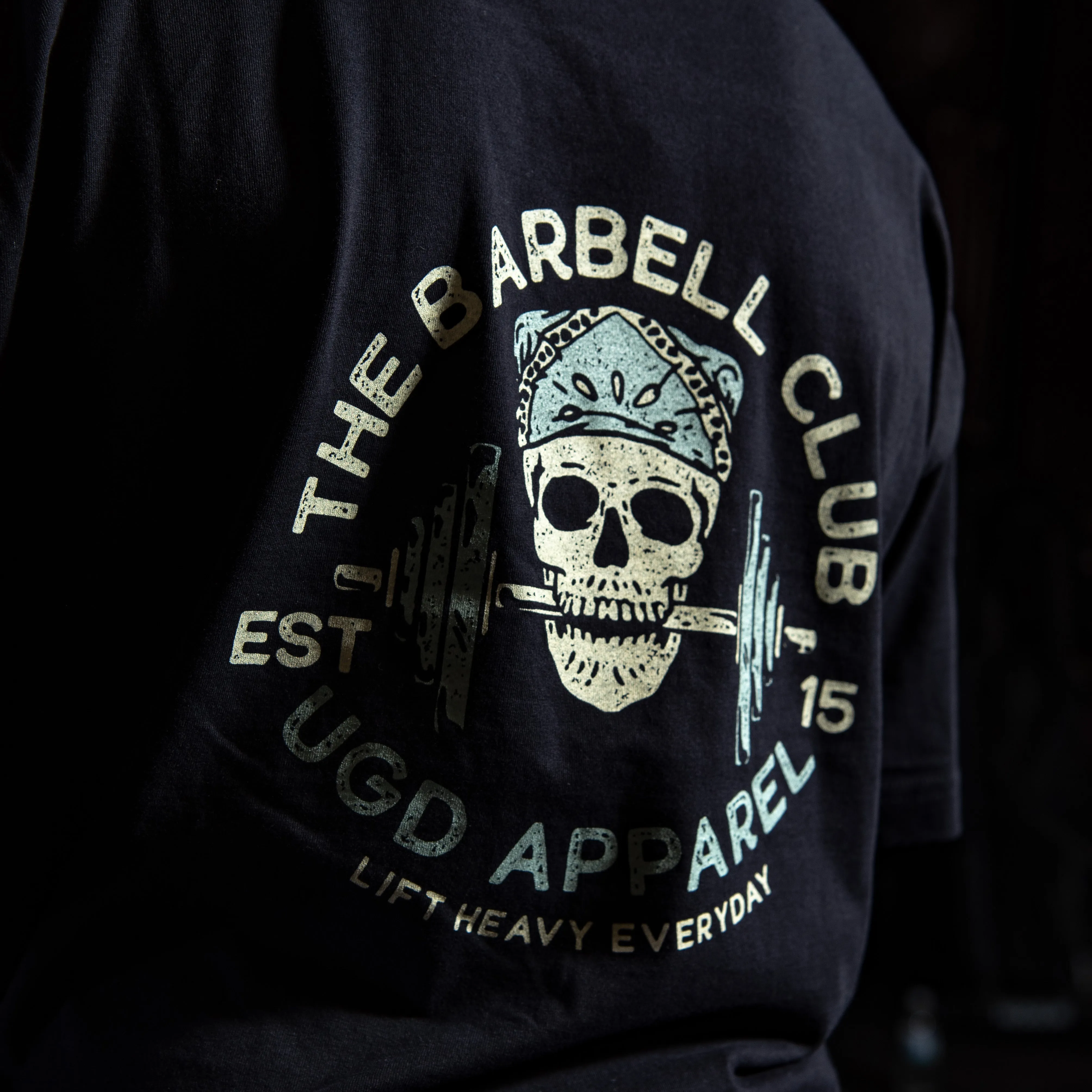 UGD Apparel 'BARBELL CLUB' Men's Oversize Tee