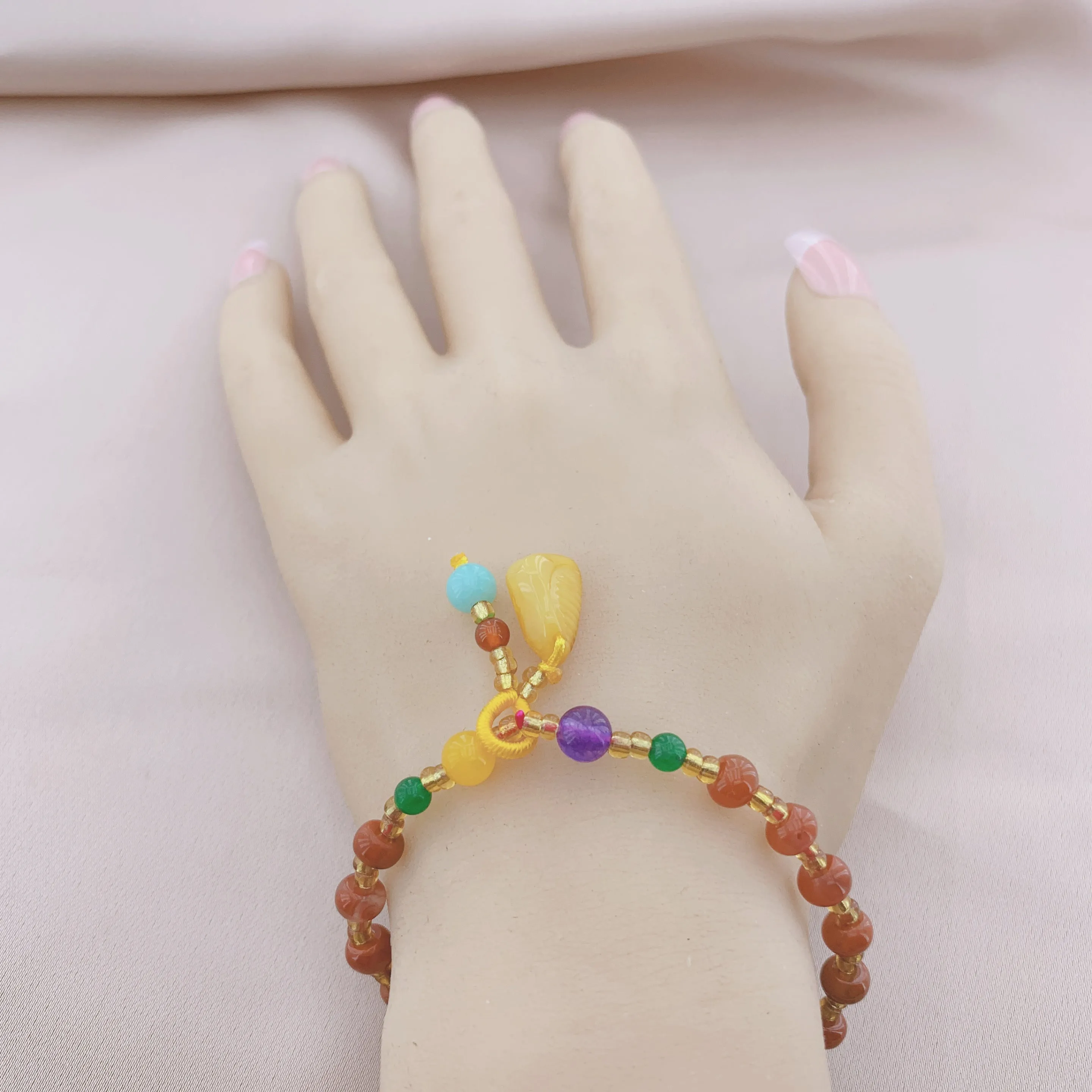 Women's Fashion Beads Gemstone Bracelet