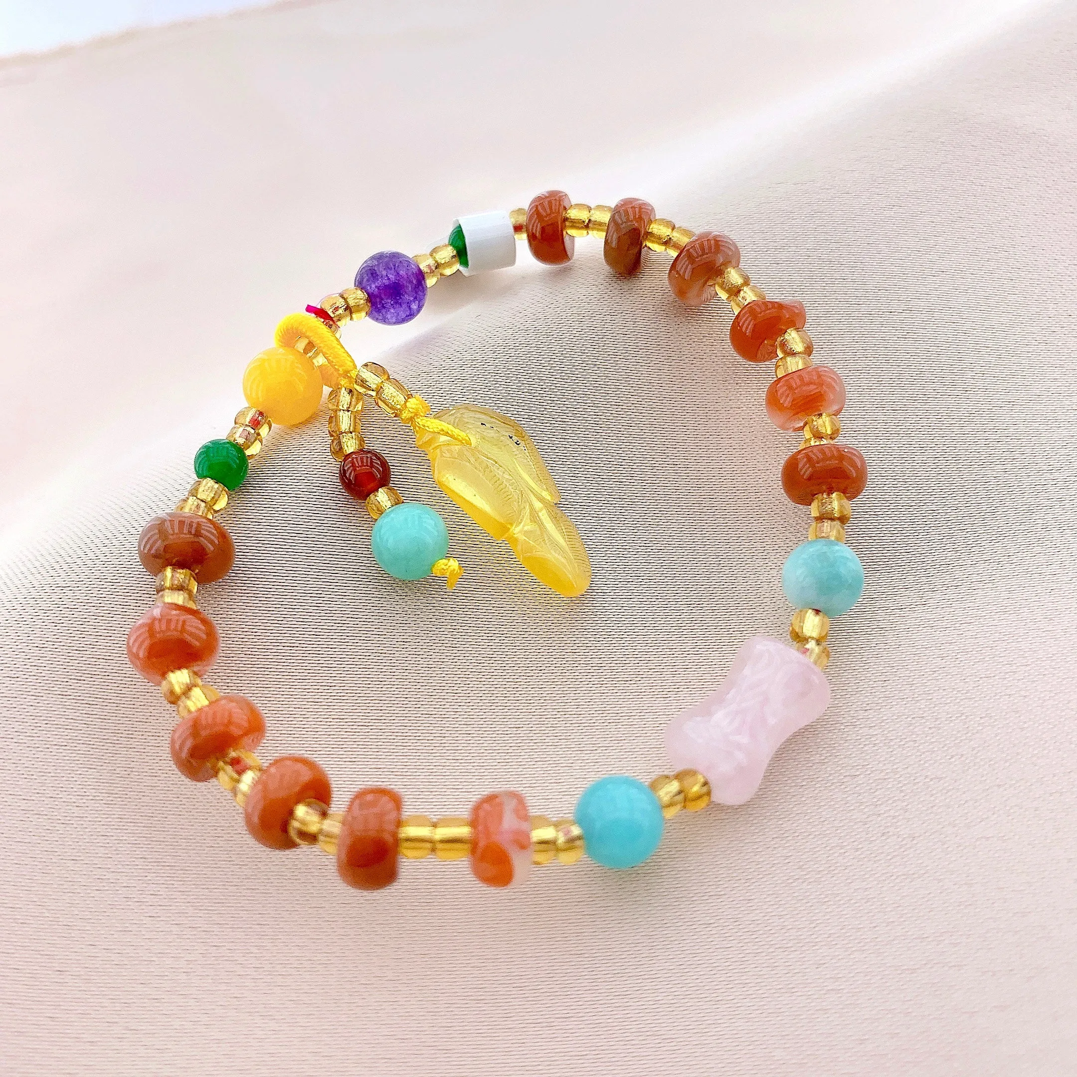 Women's Fashion Beads Gemstone Bracelet