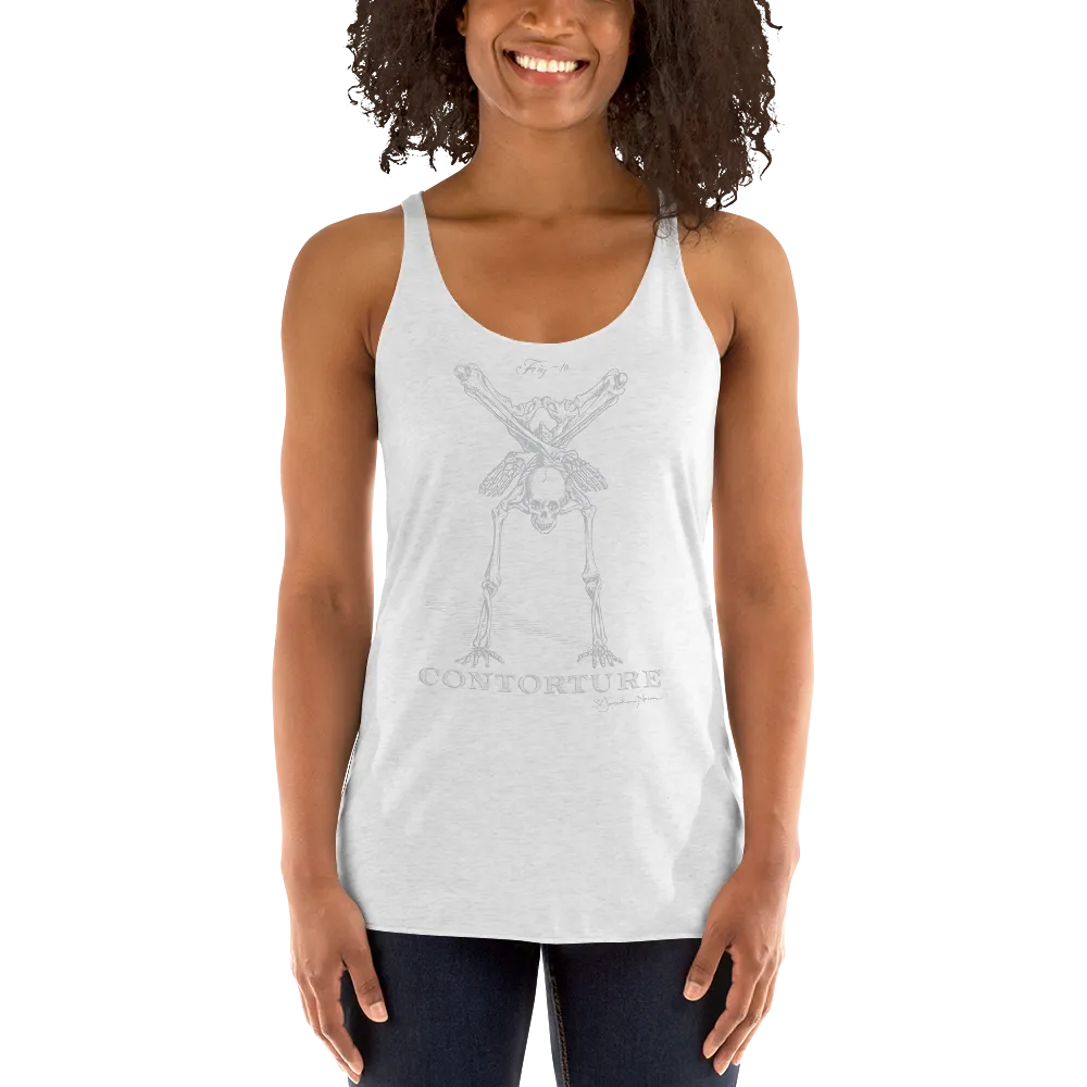 Women's Racerback Tank: Boney