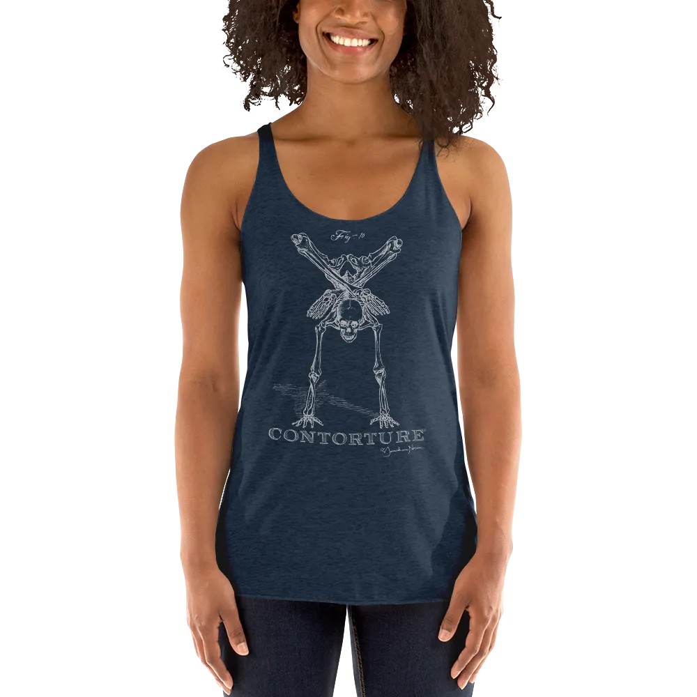 Women's Racerback Tank: Boney