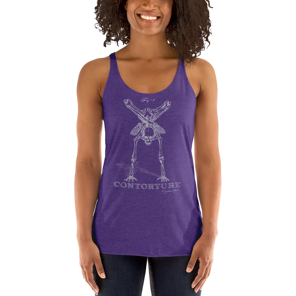 Women's Racerback Tank: Boney