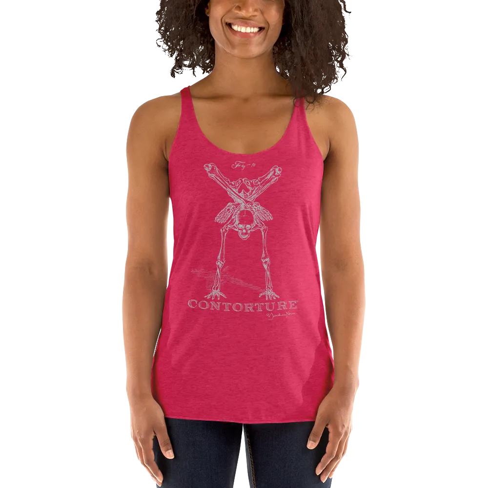 Women's Racerback Tank: Boney