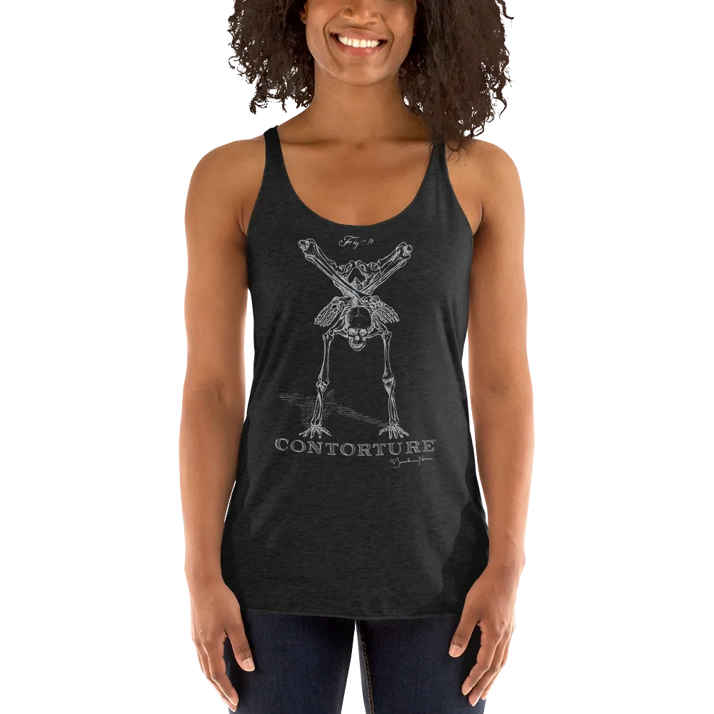 Women's Racerback Tank: Boney