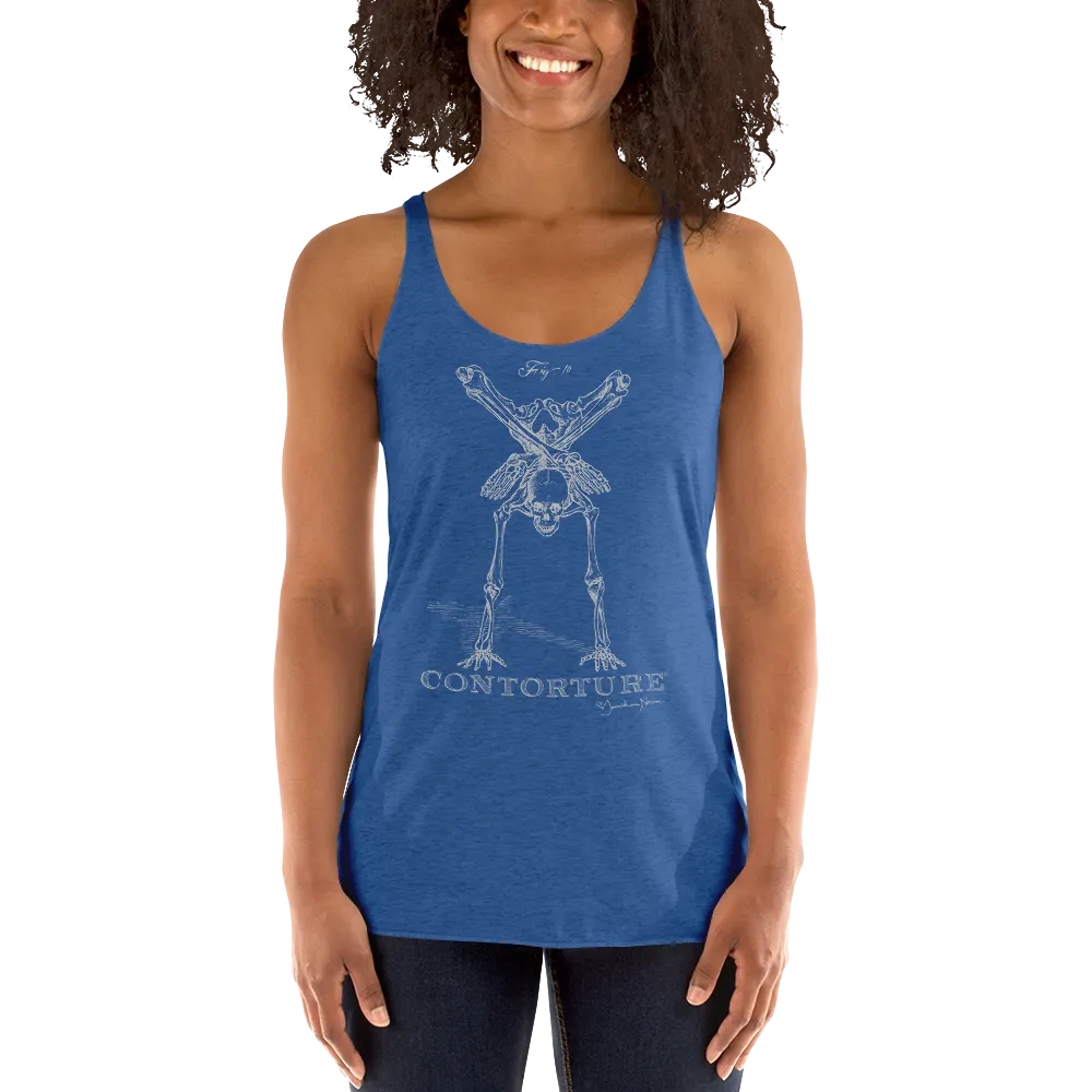 Women's Racerback Tank: Boney